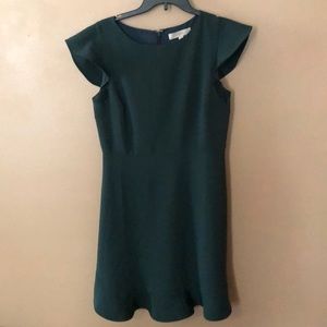 LOFT Dark Green Dress